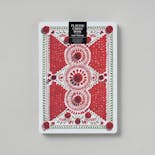 PLAYING CARDS red (BOOK TYPE)